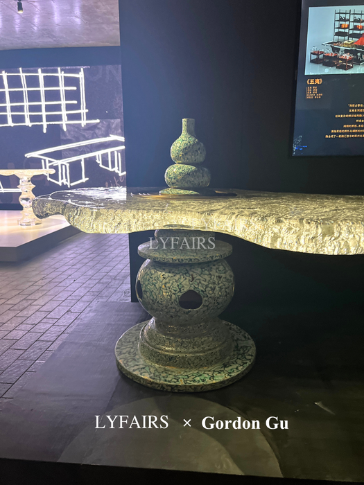 LYFAIRS x GORDON GU Three Pools Mirroring the Moon Tables