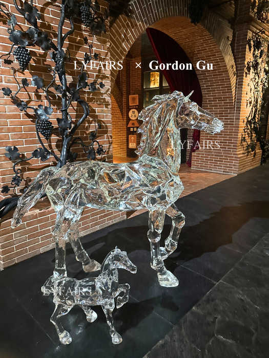 LYFAIRS x GORDON GU Triumphant Horse Sculpture