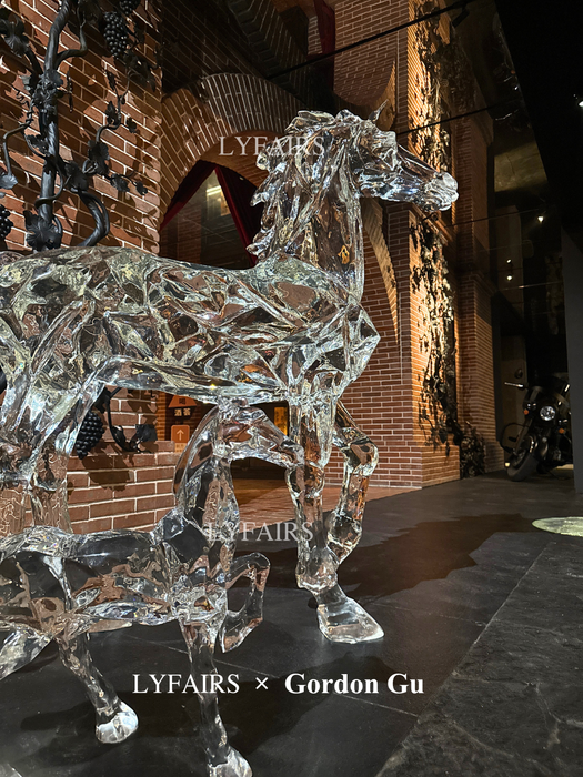 LYFAIRS x GORDON GU Triumphant Horse Sculpture