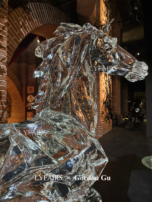 LYFAIRS x GORDON GU Triumphant Horse Sculpture