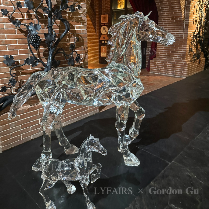 LYFAIRS x GORDON GU Triumphant Horse Sculpture