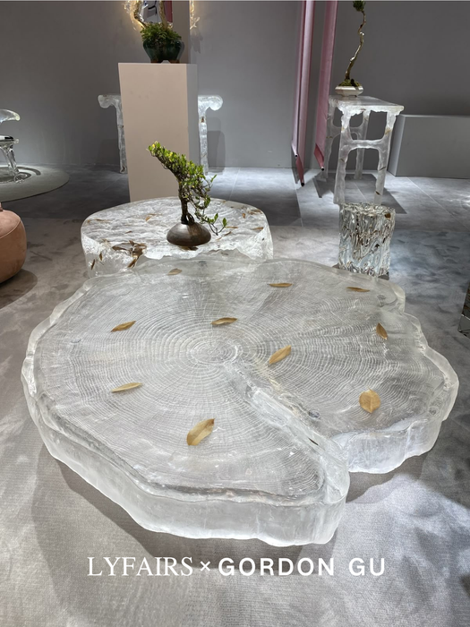 LYFAIRS x GORDON GU Wood Grain Coffee Table