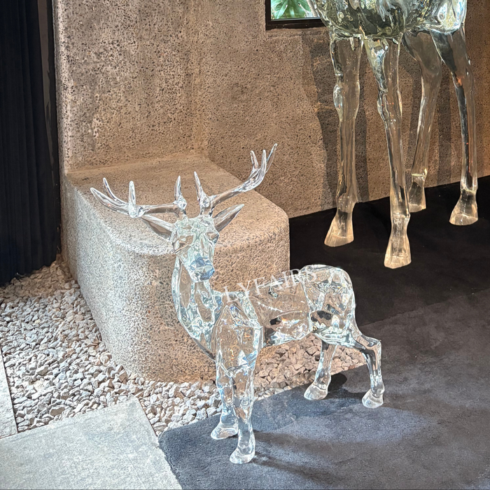 LYFAIRS x GORDON GU Artistic Nine-colored Deer Sculpture