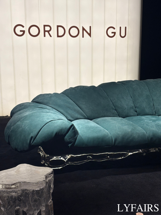 LYFAIRS x GORDON GU BODEGA Grape Leaf Sofa