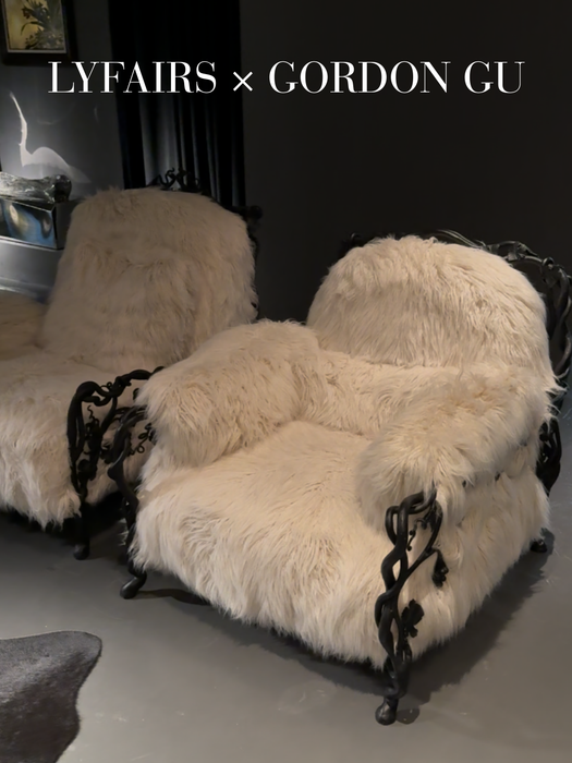 LYFAIRS x GORDON GU BODEGA Single Sofa (Leather Carving Version)