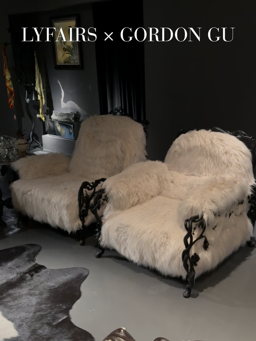 LYFAIRS x GORDON GU BODEGA Single Sofa (Leather Carving Version)