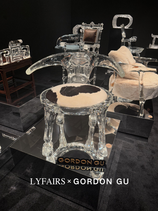 LYFAIRS x GORDON GU Bullish Chair-Cow Leather Chair
