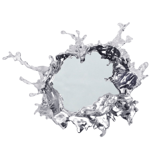 Diseñador Original Art Ice Mirror Lámpara de pared Princesa Magic Mirror Light para baño / vestidor Mujeres Dormitorio Iluminación Espejo de baño