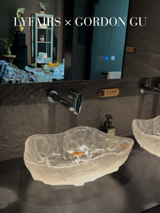 LYFAIRS x GORDON GU Crystal Wash Basin