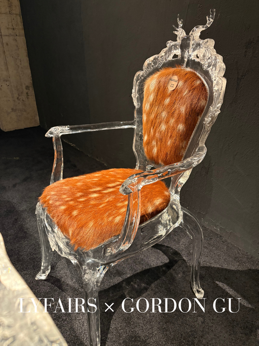 LYFAIRS x GORDON GU Deer Sculpture Art Chair