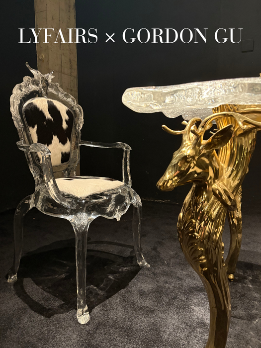 LYFAIRS x GORDON GU Deer Sculpture Art Chair