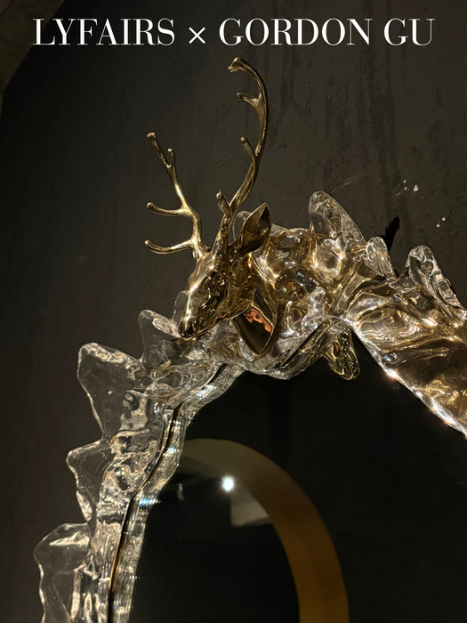 LYFAIRS x GORDON GU Deer Spirit Mirror