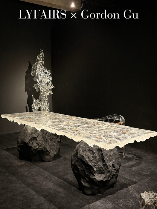 LYFAIRS x GORDON GU Double Peak Dining Table