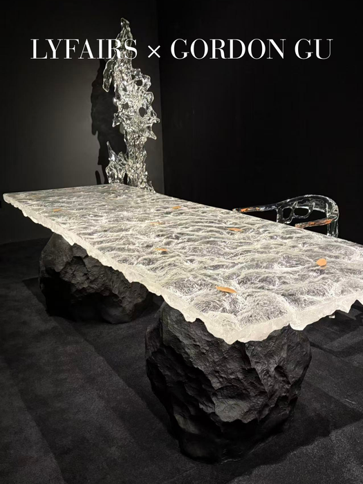 LYFAIRS x GORDON GU Double Peak Dining Table