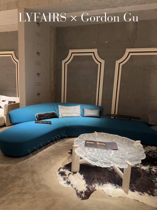 LYFAIRS x GORDON GU Fluid Arc Sofa