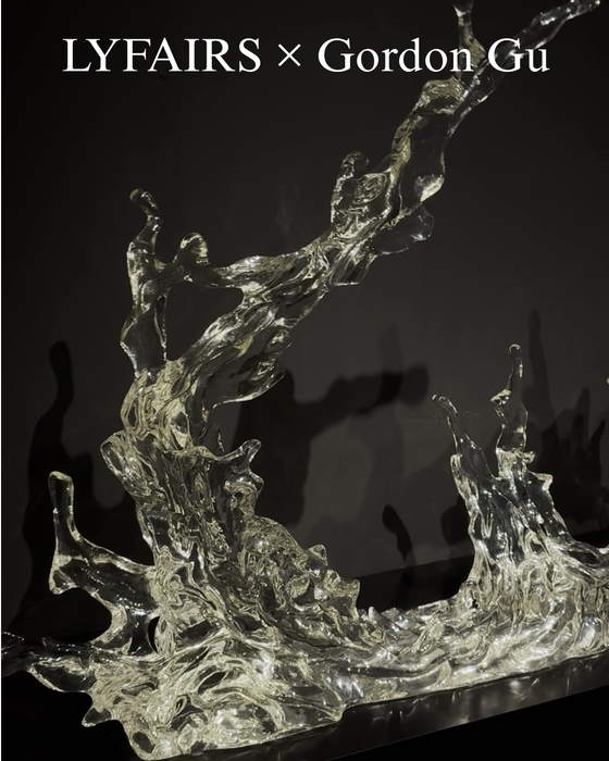LYFAIRS x GORDON GU Great Virtue as Water Sculpture