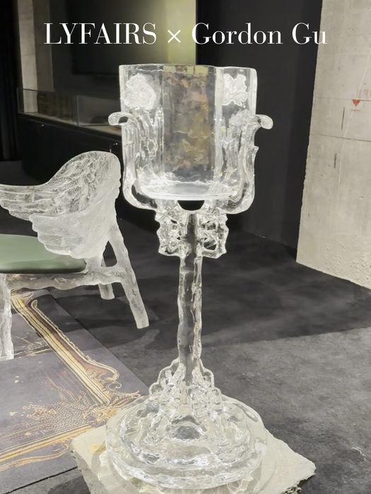 LYFAIRS x GORDON GU JIUHUI HUANGJIU Art Collection Wine Cabinet