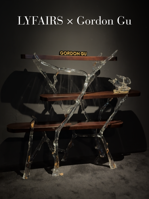 LYFAIRS x GORDON GU Jade Branch Tea Shelf