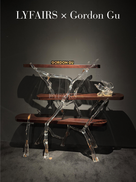 LYFAIRS x GORDON GU Jade Branch Tea Shelf