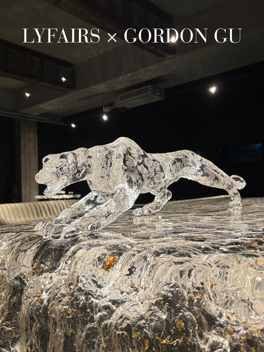 LYFAIRS x GORDON GU Leopard Sculpture
