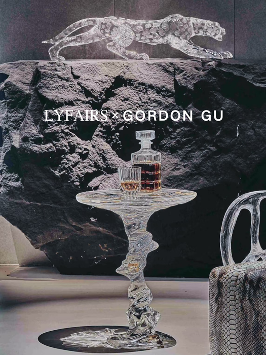 LYFAIRS x GORDON GU Ripple Artistic Side Table