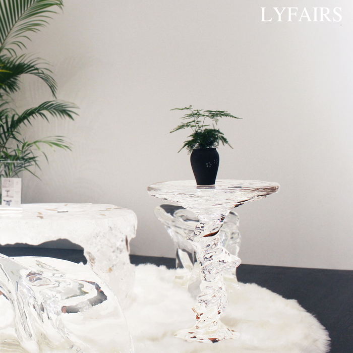 LYFAIRS x GORDON GU Ripple Artistic Side Table