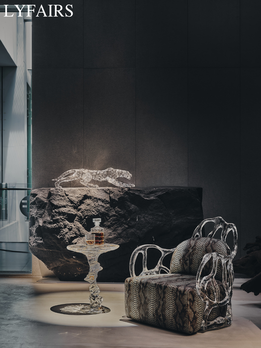 LYFAIRS x GORDON GU Ripple Artistic Side Table