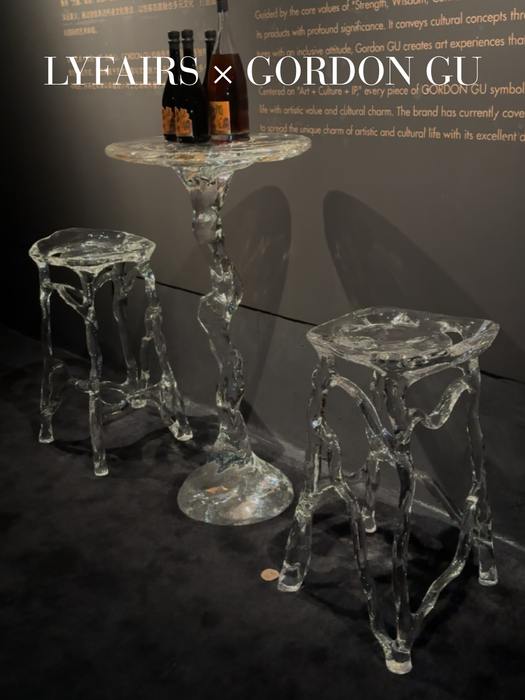 LYFAIRS x GORDON GU Twining Barstool