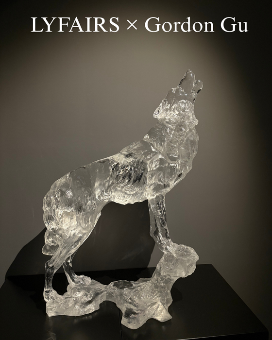 LYFAIRS x GORDON GU Wolf Sculpture