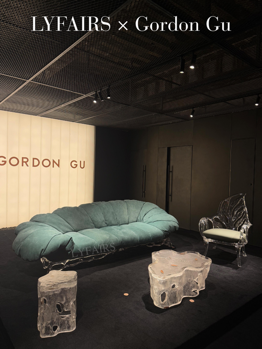 LYFAIRS x GORDON GU BODEGA Grape Leaf Sofa