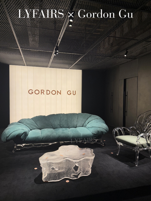 LYFAIRS x GORDON GU BODEGA Grape Leaf Sofa