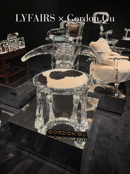 LYFAIRS x GORDON GU Bullish Chair-Cow Leather Chair