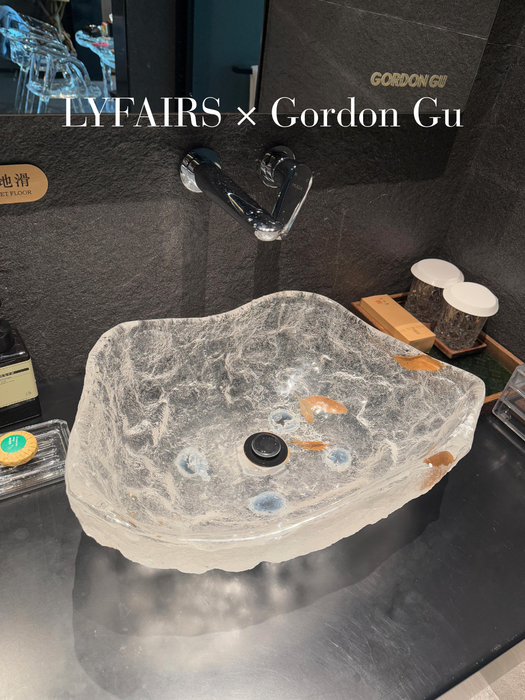 LYFAIRS x GORDON GU Crystal Wash Basin