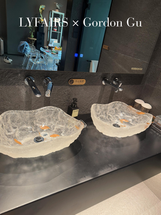 LYFAIRS x GORDON GU Crystal Wash Basin