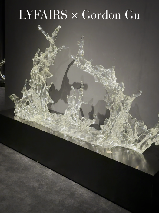 LYFAIRS x GORDON GU Great Virtue as Water Sculpture