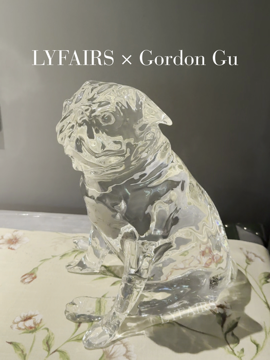 LYFAIRS x GORDON GU Pug Sculpture