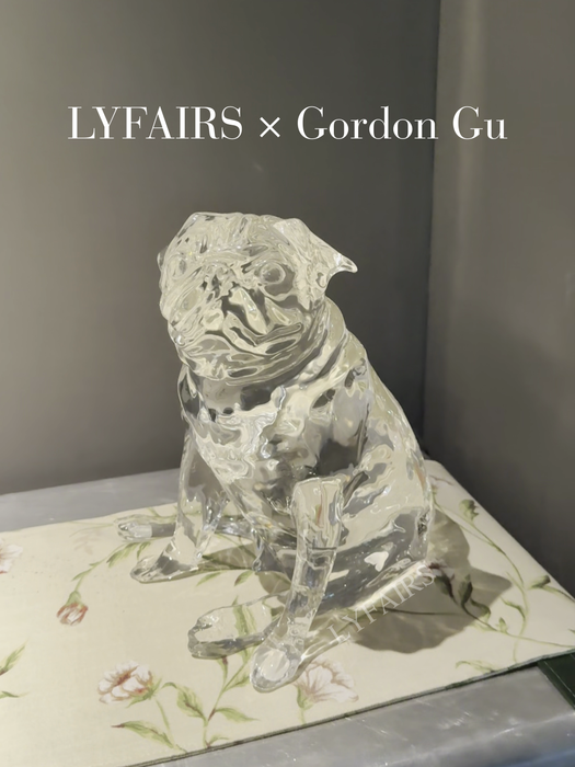 LYFAIRS x GORDON GU Pug Sculpture