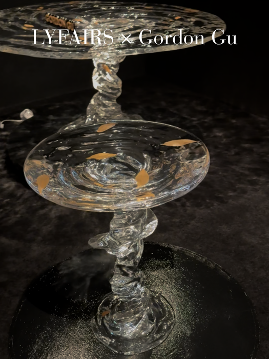 LYFAIRS x GORDON GU Ripple Artistic Side Table