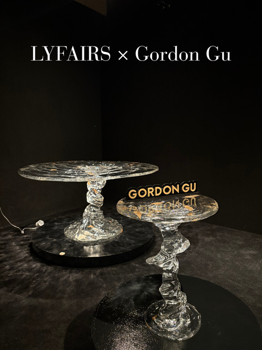 LYFAIRS x GORDON GU Ripple Artistic Side Table