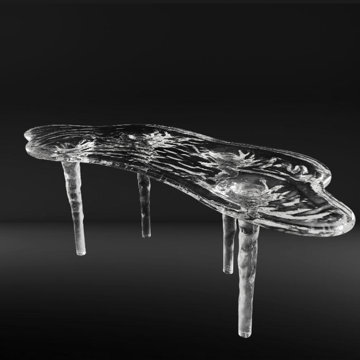 LYFAIRS x GORDON GU Rose Dream Table (Tansparent)