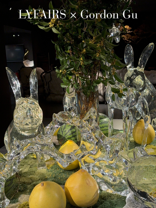 LYFAIRS x GORDON GU Standing Rabbit Sculpture