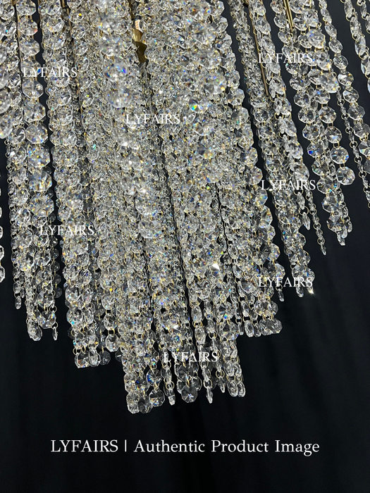 Luxury Cascade Crystal Chandelier