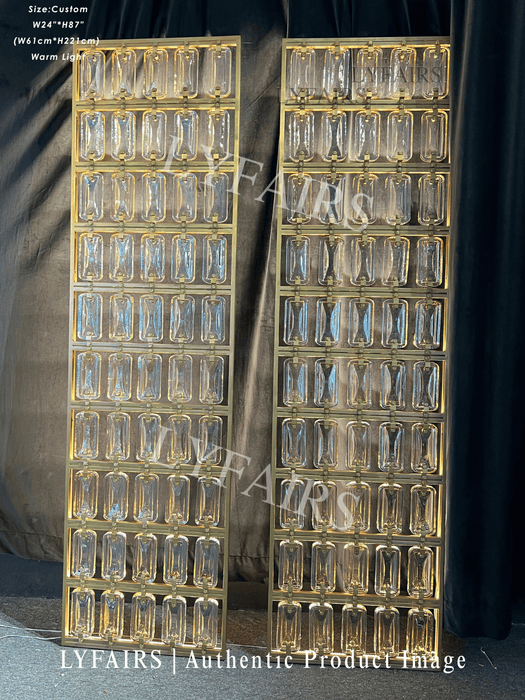 Mampara de Cristal Modular de Lujo