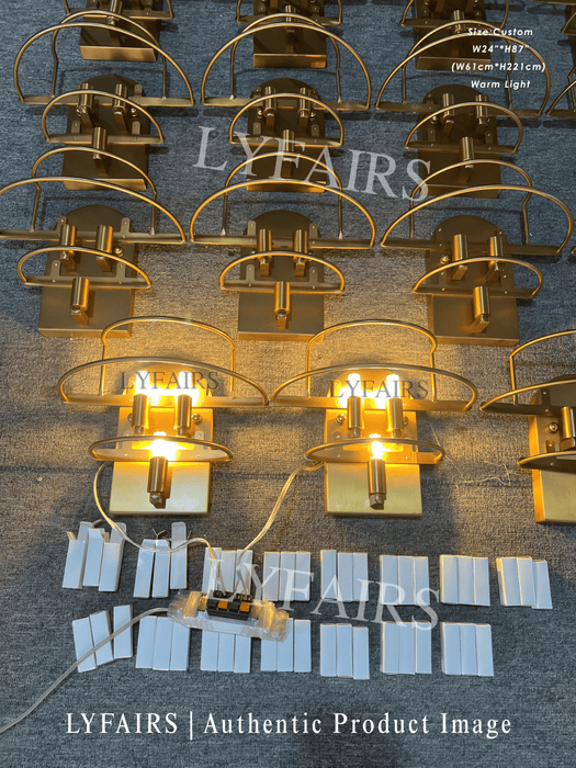 Mampara de Cristal Modular de Lujo