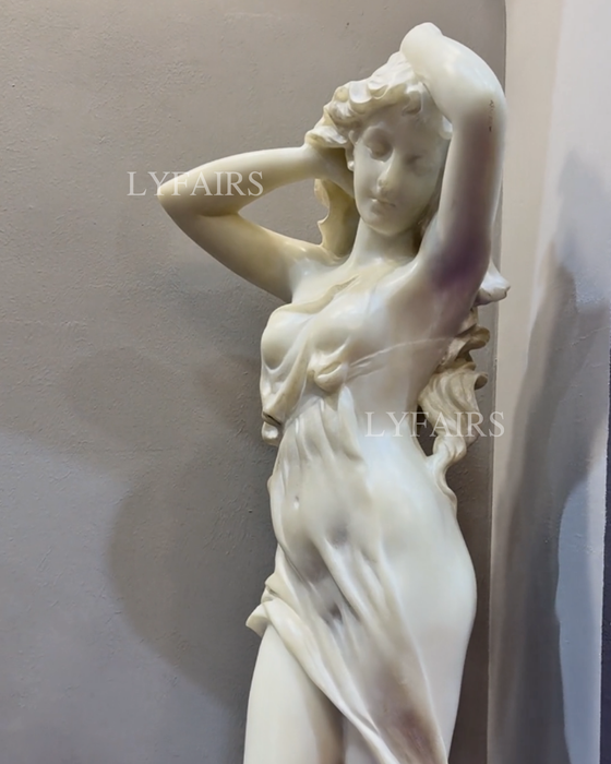 Luxury Romantic Carved White Venus Statue/Sculpture