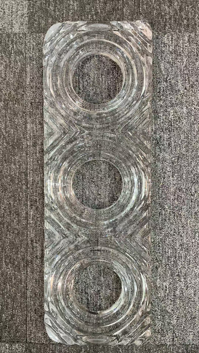 Luxury Modern Glass Geometric Decorative Partition Panel