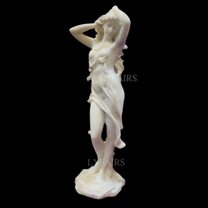 Luxury Romantic Carved White Venus Statue/Sculpture