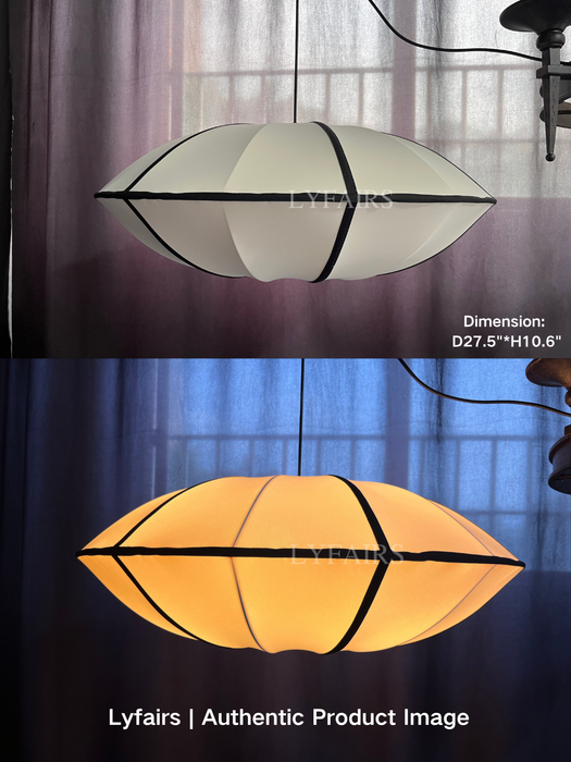 Modern UFO White Lampshade Chandelier