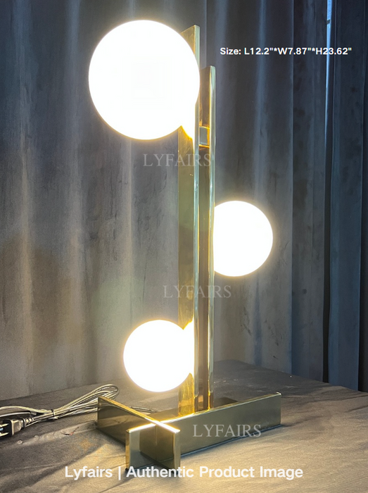 Modern 3-light Ball Table Lamp