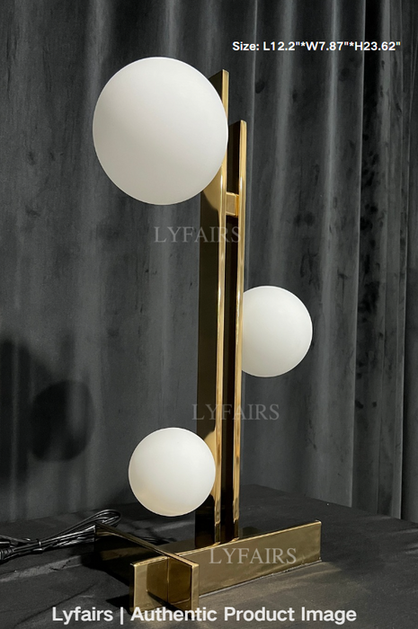 Modern 3-light Ball Table Lamp